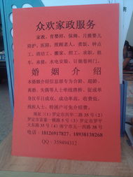 眾歡家政 從專業(yè)家政到婚介服務(wù)的溫馨延伸